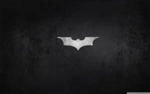 Eenvoudige Batman metaal logo agtergrond