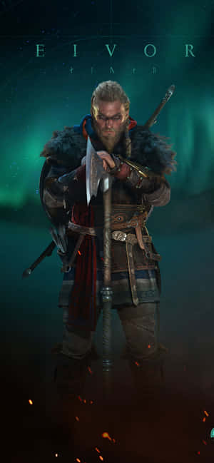 Iphone Xs Max Assassin's Creed Valhalla Agtergrond — Moto G17 Muurpapier