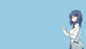 Eenvoudige Anime — Anime estetiese GIF Muurpapier