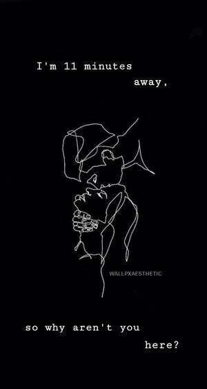 Emo-estetiese Liefdesaanhaling agtergrond — Emo estetiek GIF Muurpapier