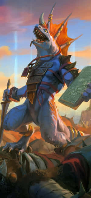 iPhone X Total War Warhammer Agtergrond — Vivo V70 Muurpapier