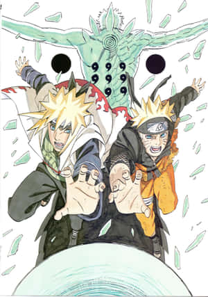 Epiese Naruto Uzumaki Foonagtergrond — Koel naruto GIF Muurpapier
