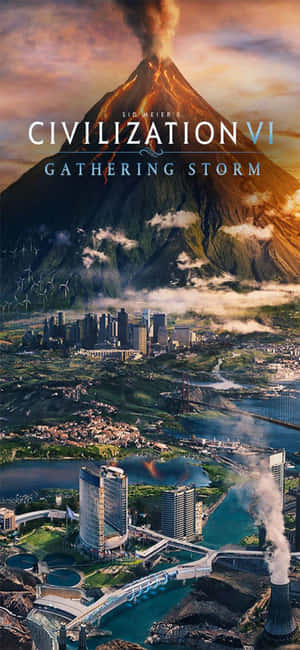 Iphone X Civilization V Agtergrond — iPhone 15 Plus Muurpapier