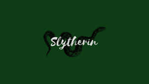 Slytherin Estetiek prente — Slytherin estetiek Muurpapier