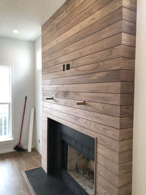 Shiplap Prente — iPad Air 13 Muurpapier