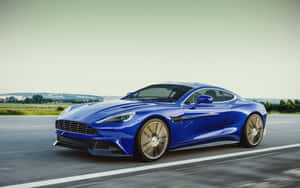 Ervaar die krag en elegansie van die Aston Martin Vanquish — Steam Deck OLED Muurpapier