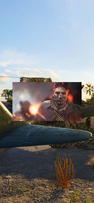 HD Battlefield V-agtergrond — iPhone 18 Pro Muurpapier