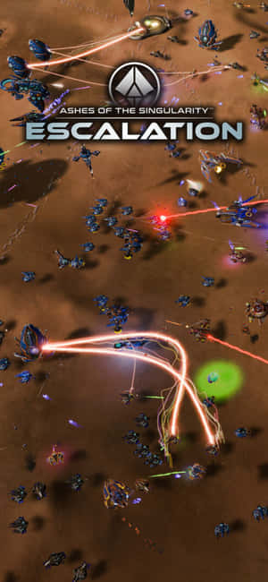 Iphone X Ashes Of The Singularity Escalation Agtergrond — OnePlus 13s Muurpapier