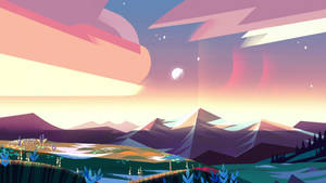 Estetiese Ipad Gravity Falls agtergrond