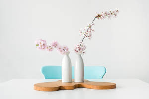 Estetiese Minimalistiese Pastel Gotiese Tafel — Skoon Muurpapier