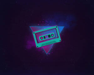 Estetiese Retro Neon Kassetteband