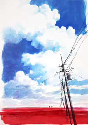 Evangelion 30 10 — Vivo Pad5 Muurpapier