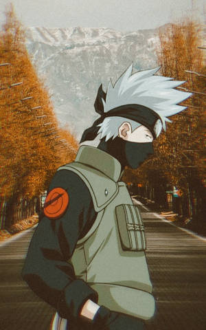 Fanart Koel Kakashi Foto — Xiaomi Pad Mini Muurpapier