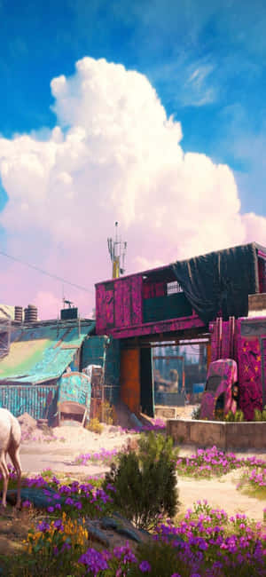 iPhone X Far Cry 3 Agtergrond — Samsung Galaxy S20 Muurpapier