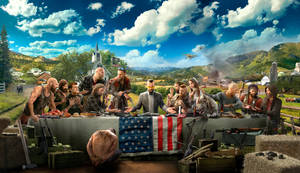 Far Cry 5 4k speletjies agtergrond — 4K Gaming Muurpapier