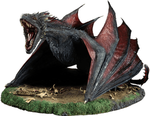 Felle Draak Standbeeld Game of Thrones