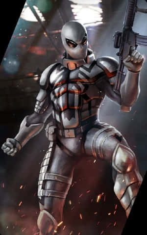 Flash Thompson in Aksie — Nubia Flip2 Muurpapier
