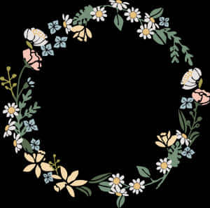 Krans Blom Florale Ontwerp - Gratis Florale Krans Png, Deursigtige Png