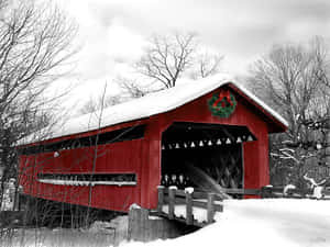 New Hampshire Winter — Winter Muurpapier