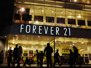 Forever 21 in Japan-agtergrond. — 4:3 Muurpapier