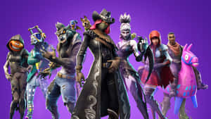 Fortnite Karakter — Video speletjie GIF Muurpapier
