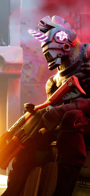 Fortnite-karakter — Vivo X300 Pro Muurpapier
