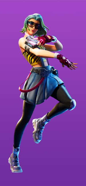 Fortnite Seisoen 4 Hoofstuk 2 — iPhone X Muurpapier
