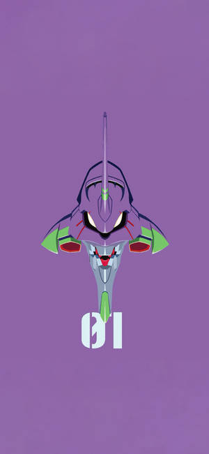 Evangelion Foongordfoon — Galaxy A37 Muurpapier