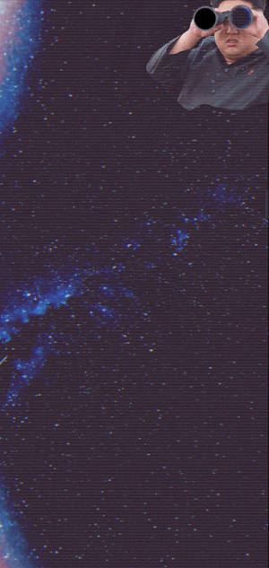 Galaxy S10 Kim Jong Un meme-agtergrond — Galaxy s10 plus GIF Muurpapier