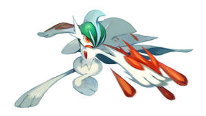 Gallade se Houe — Pokémon Muurpapier