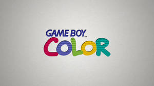Game Boy Color-logo-agtergrond — Game Boy Muurpapier