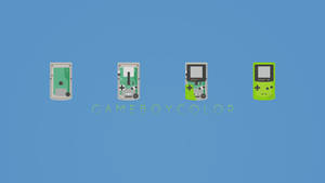 Game Boy Color stap-vir-stap konstruksie agtergrond — Game Boy Muurpapier