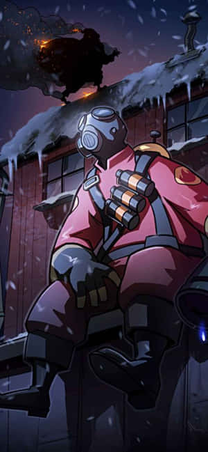 iPhone XS Max Team Fortress 2 Agtergrond — iPhone 11 Muurpapier