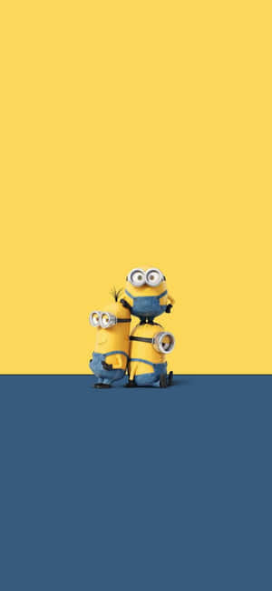 Despicable Me Minion Iphone [wallpaper] — Tecno Spark Muurpapier