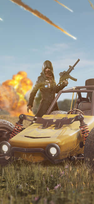 Pubg iPhone [agtergrond] — Oppo A6k Muurpapier
