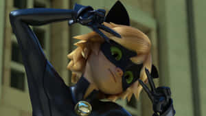 Cat Noir prente — Cat Noir Muurpapier