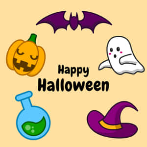 Spotprent Halloweenfoto's — iPad Pro Muurpapier