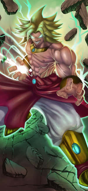 Broly 4K — POCO F7 Pro Muurpapier