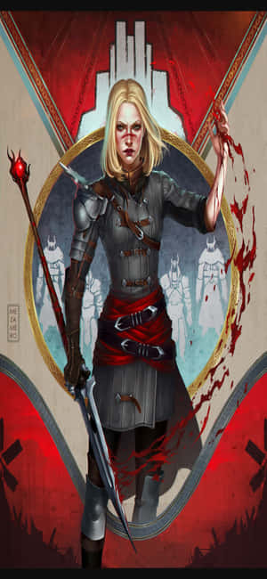 Iphone Xs Dragon Age Inquisition Agtergrond — Xiaomi 14 Ultra Muurpapier