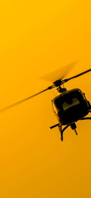 iPhone Xs Max Helikopters Agtergrond — Vivo S30 Pro mini Muurpapier