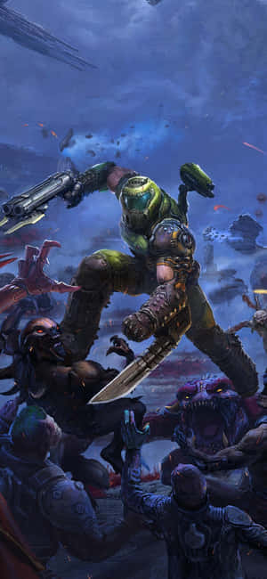 Doom Eternal iPhone — Redmi Note 15 Pro Muurpapier