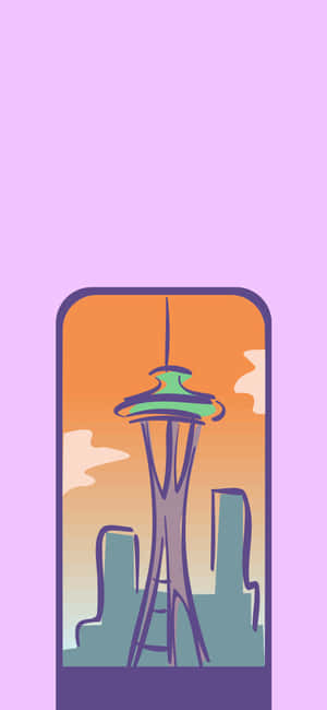 iPhone X Seattle Agtergrond — POCO F7 Ultra Muurpapier