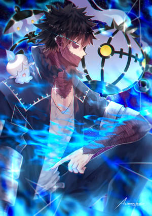 Vaporwave-styl Dabi agtergrond. — OnePlus Pad 2 Pro Muurpapier