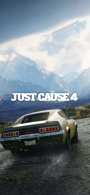 iPhone Xs Max Just Cause 4 Agtergrond — iPhone 11 Muurpapier