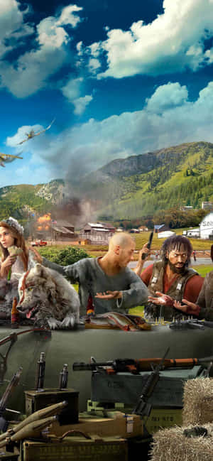 iPhone Xs Max Far Cry 5 Agtergrond — Pixel 7 Pro Muurpapier