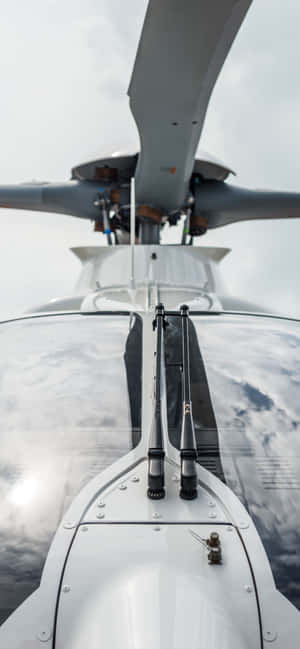 Iphone Xs Max Helikopters Agtergrond — Vivo S Muurpapier