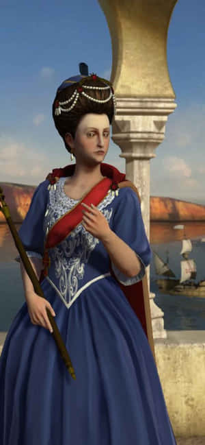 Iphone Xs Max Civilization V Agtergrond — iPhone 14 Pro Muurpapier