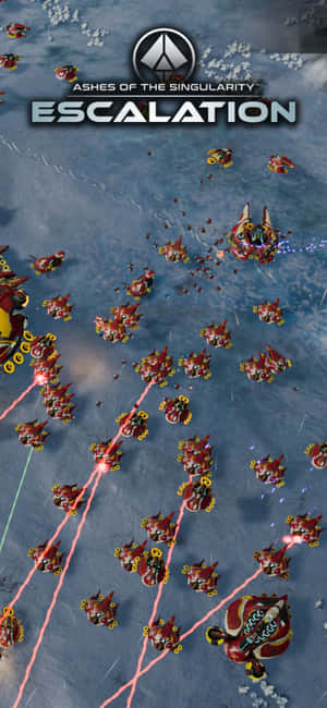iPhone X Ashes Of The Singularity Escalation Agtergrond — OnePlus 15 Muurpapier