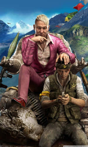 Iphone Xs Far Cry 3 Agtergrond — Galaxy Tab A11 Muurpapier