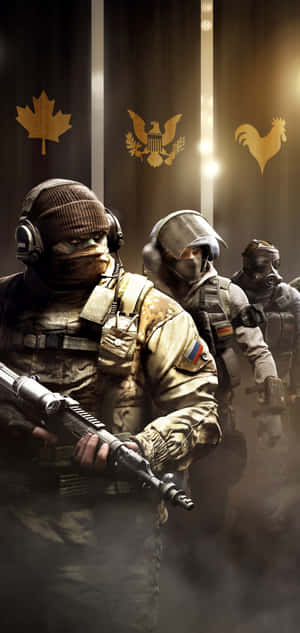 Android Rainbow Six Siege Agtergrond — Tecno Pova Muurpapier